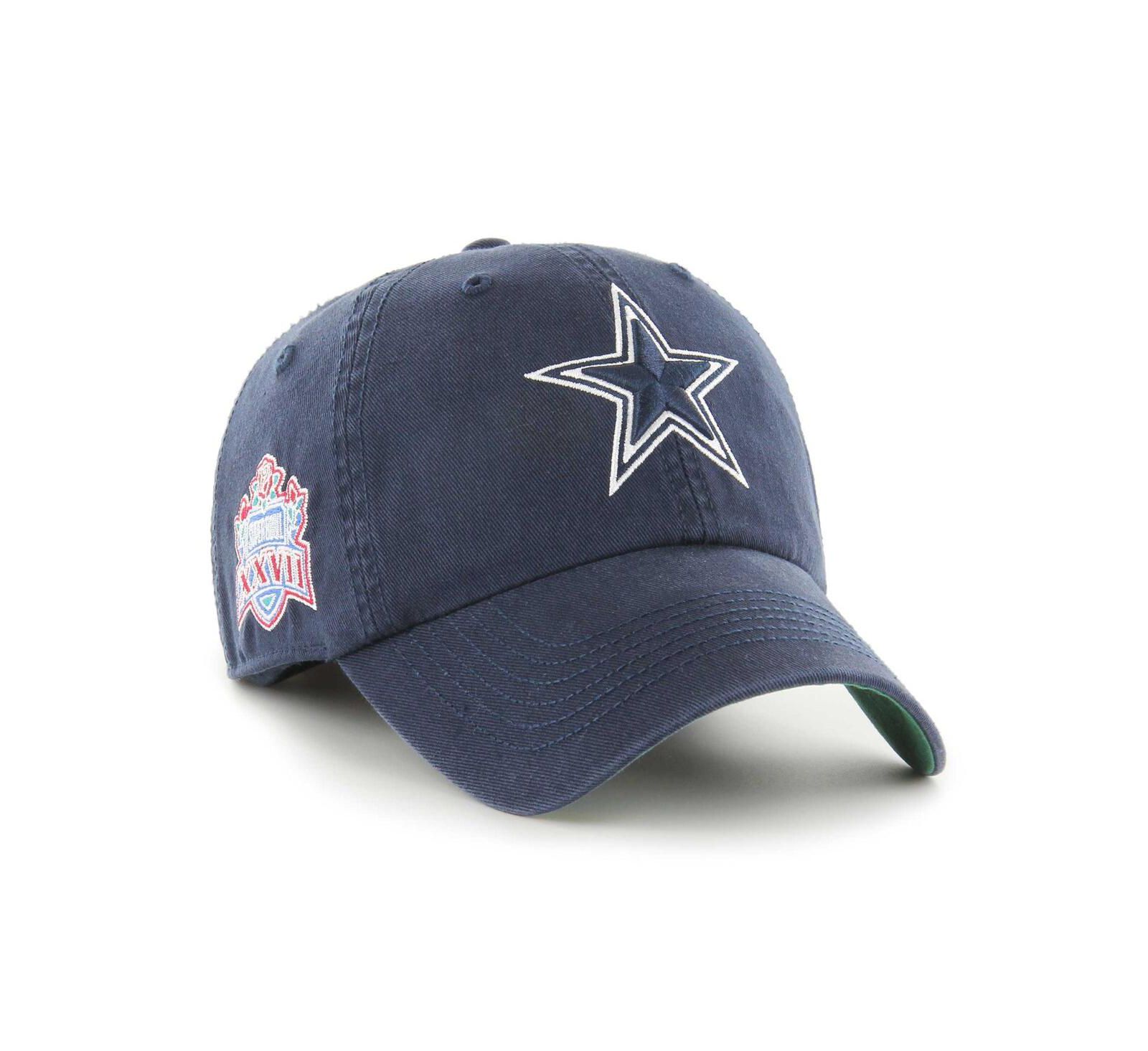 Мужская кепка '47 Brand Navy Dallas Cowboys Sure Shot Franchise Fitted