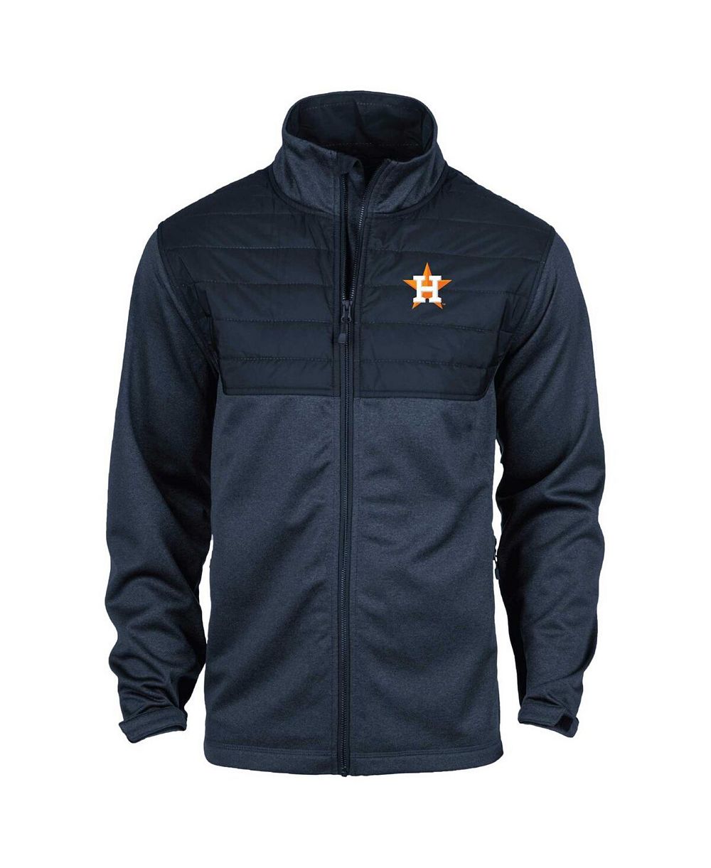 Men's Dunbrooke Heather Navy Houston Astros Explorer Full-Zip Jacket