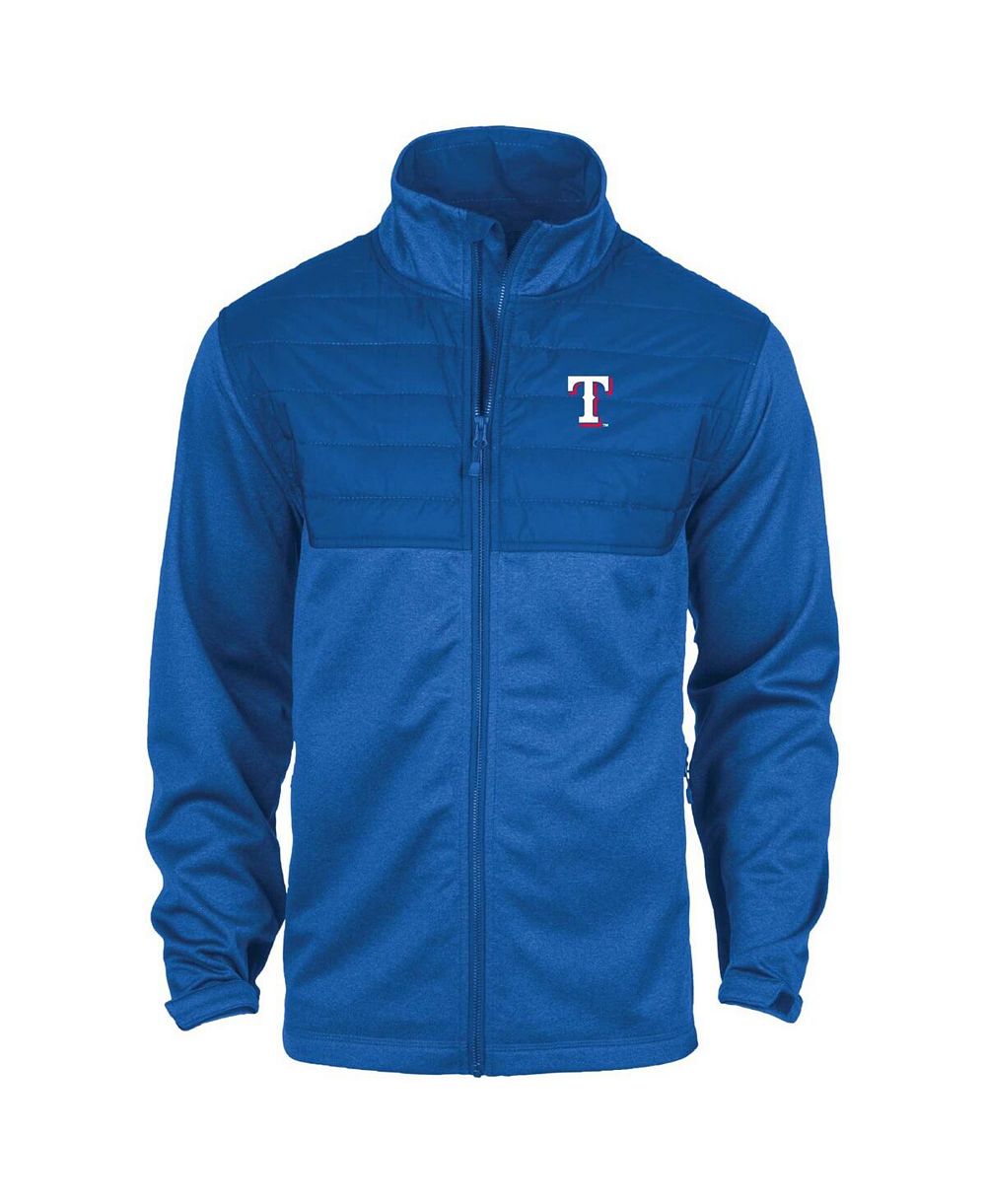 Мужская куртка Dunbrooke Texas Rangers Explorer Full-Zip, серая меланж