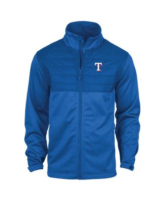 Men's Dunbrooke Heather Royal Texas Rangers Explorer Full-Zip Jacket