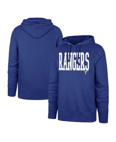 Мужское худи '47 Brand Texas Rangers Dime Headline Pullover