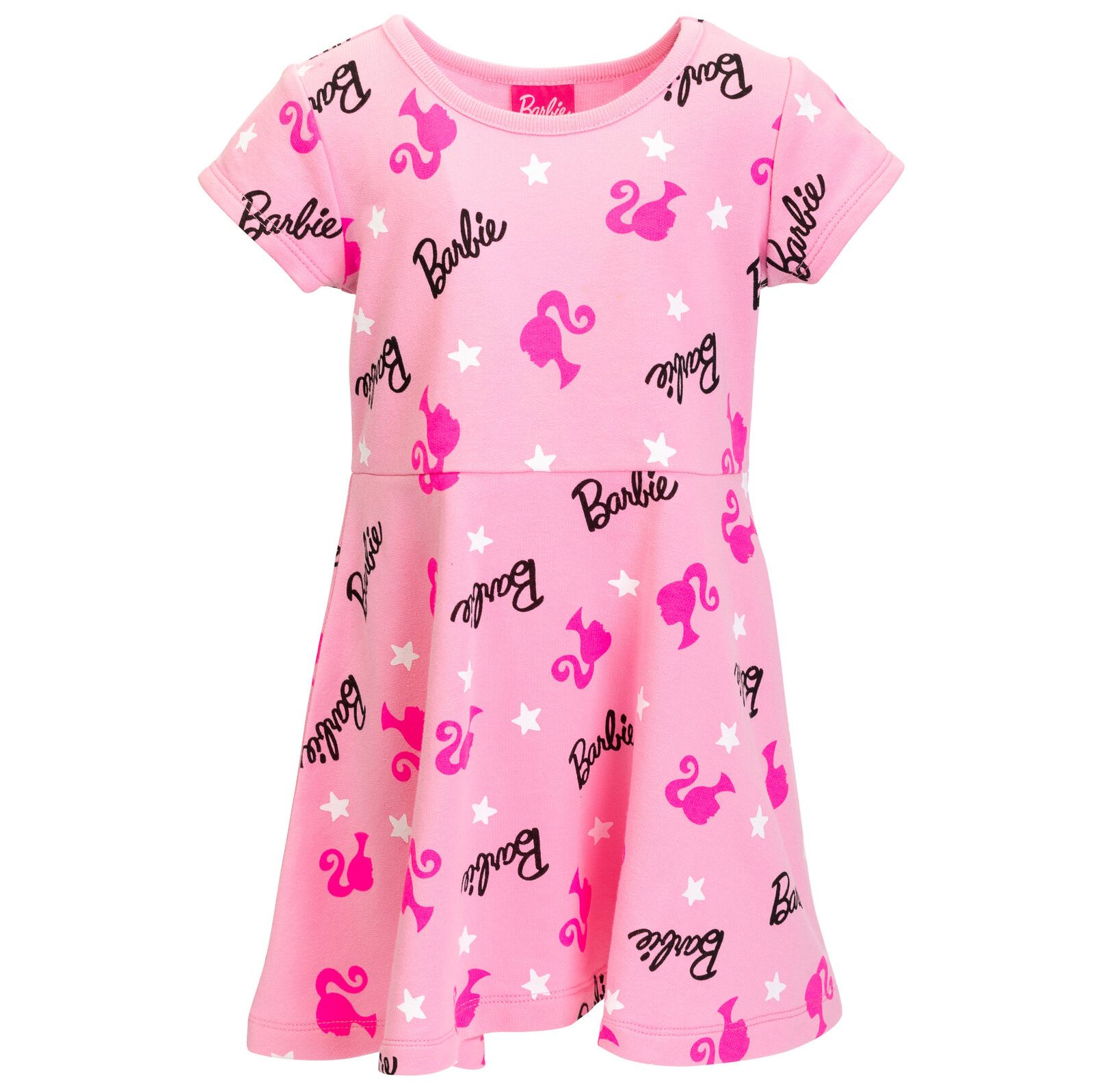 Детское платье Barbie French Terry Skater Pink