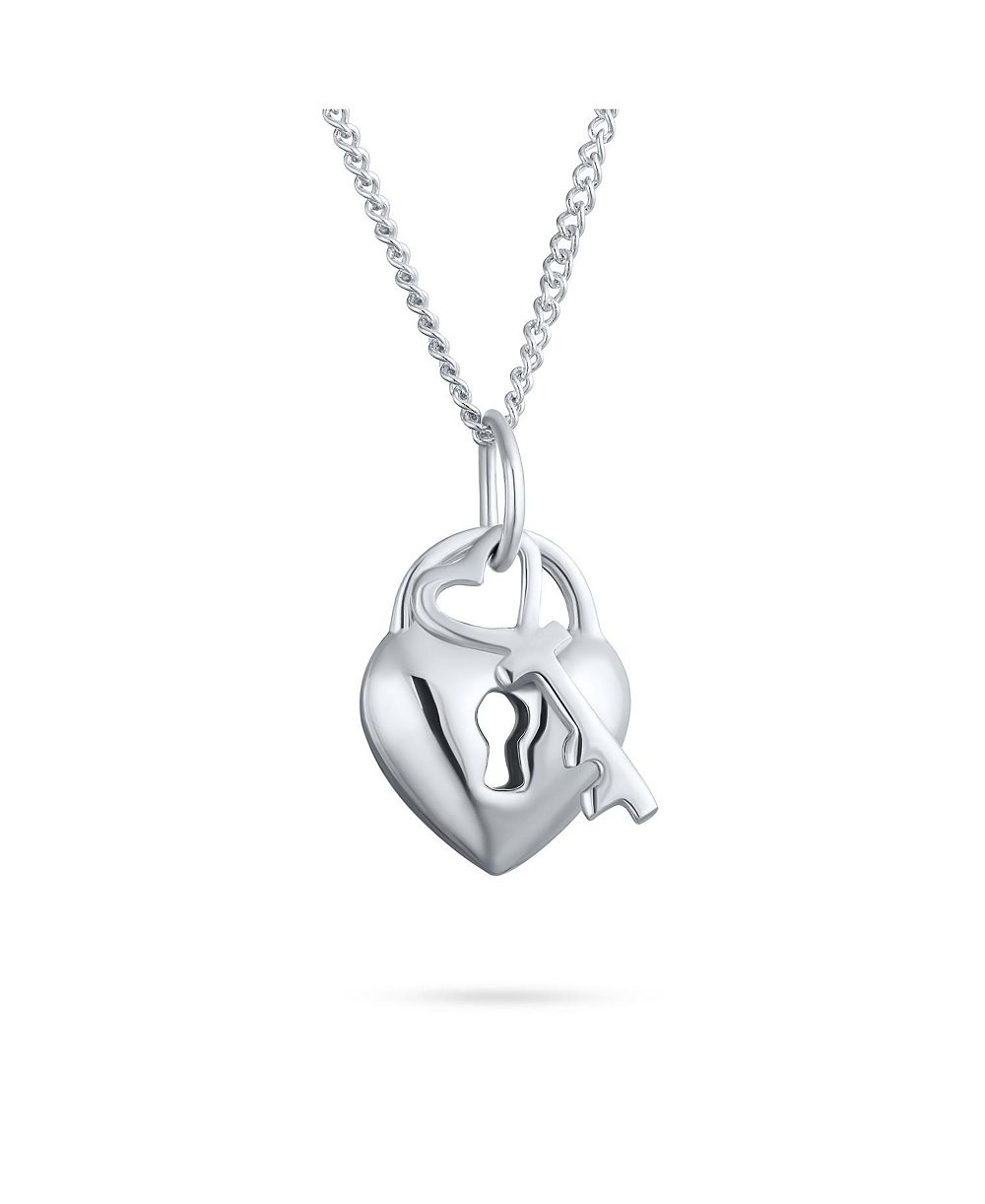 Bling Jewelry кулон-подвеска Lock and Key из Sterling Silver