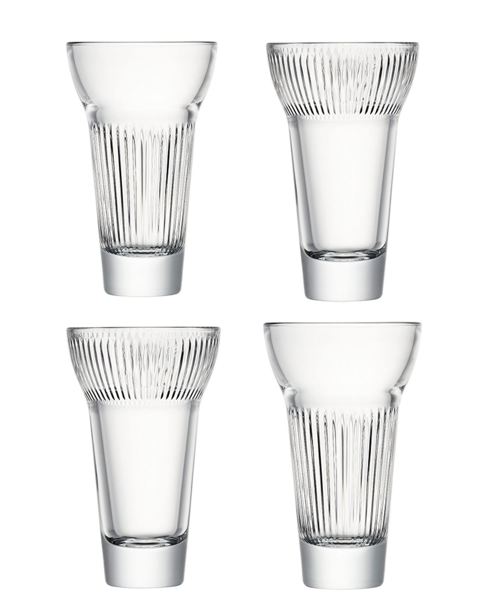 Набор коктейльных бокалов La Rochère Calanques 8 oz., 4 шт.