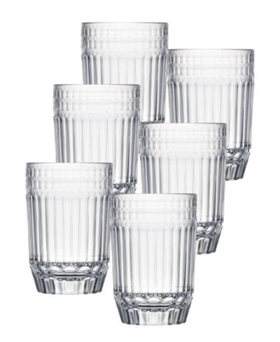 French Home Набор стаканов Coastal Tumbler, 6 шт., 10 oz.