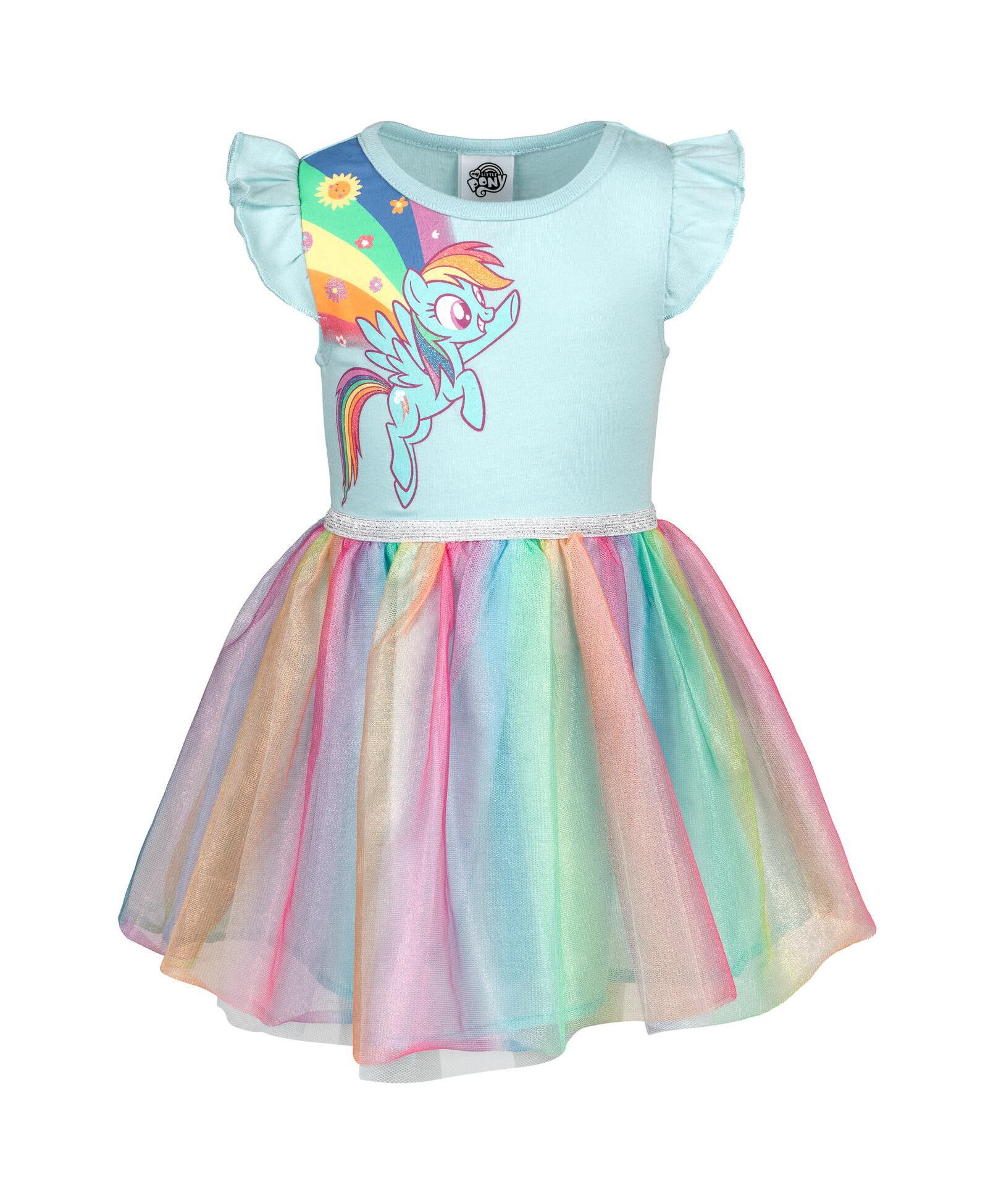 My Little Pony Платье My Pony для маленьких девочек