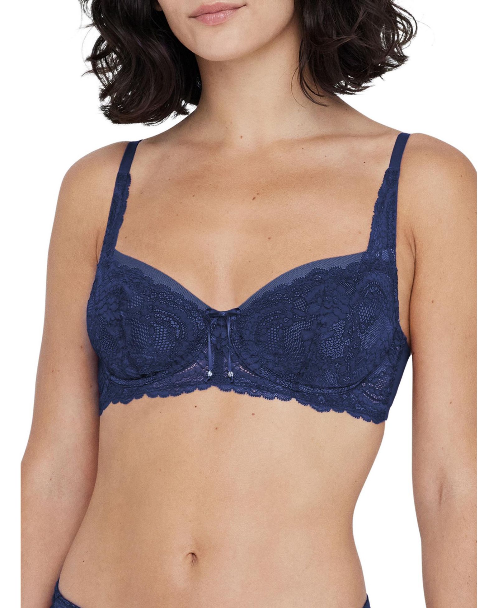 Skarlett Blue Women's Minx Lace Unlined Balconette Bra