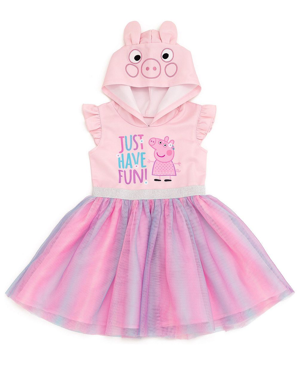 Девчачье платье Peppa Pig из сетки и тюля