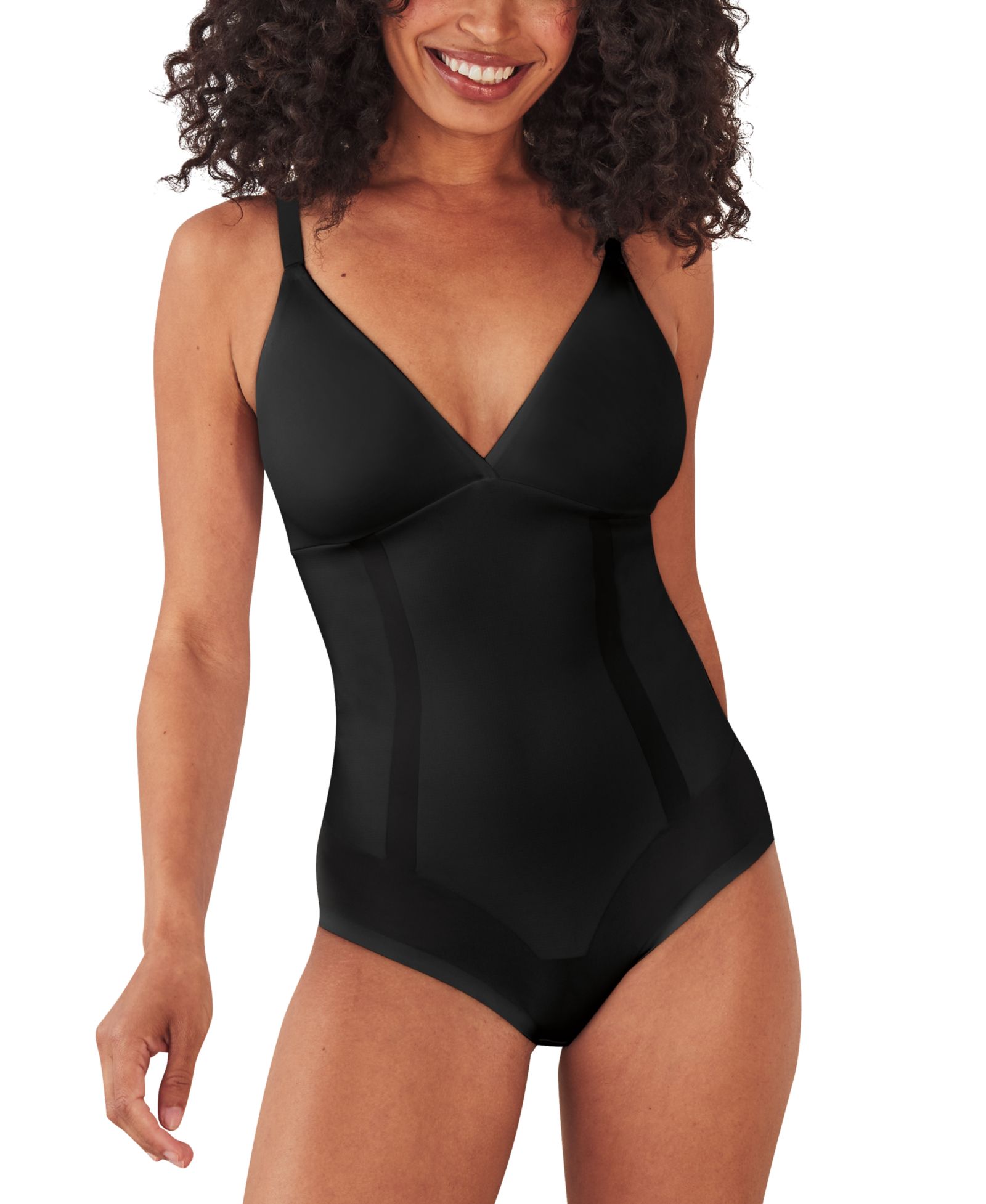 Bali Women's Ultimate Smoothing Firm Control Bonded Bodysuit DFS105