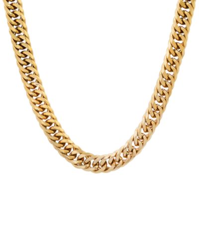 STEELTIME Men's Round Link Chain 24" Necklace