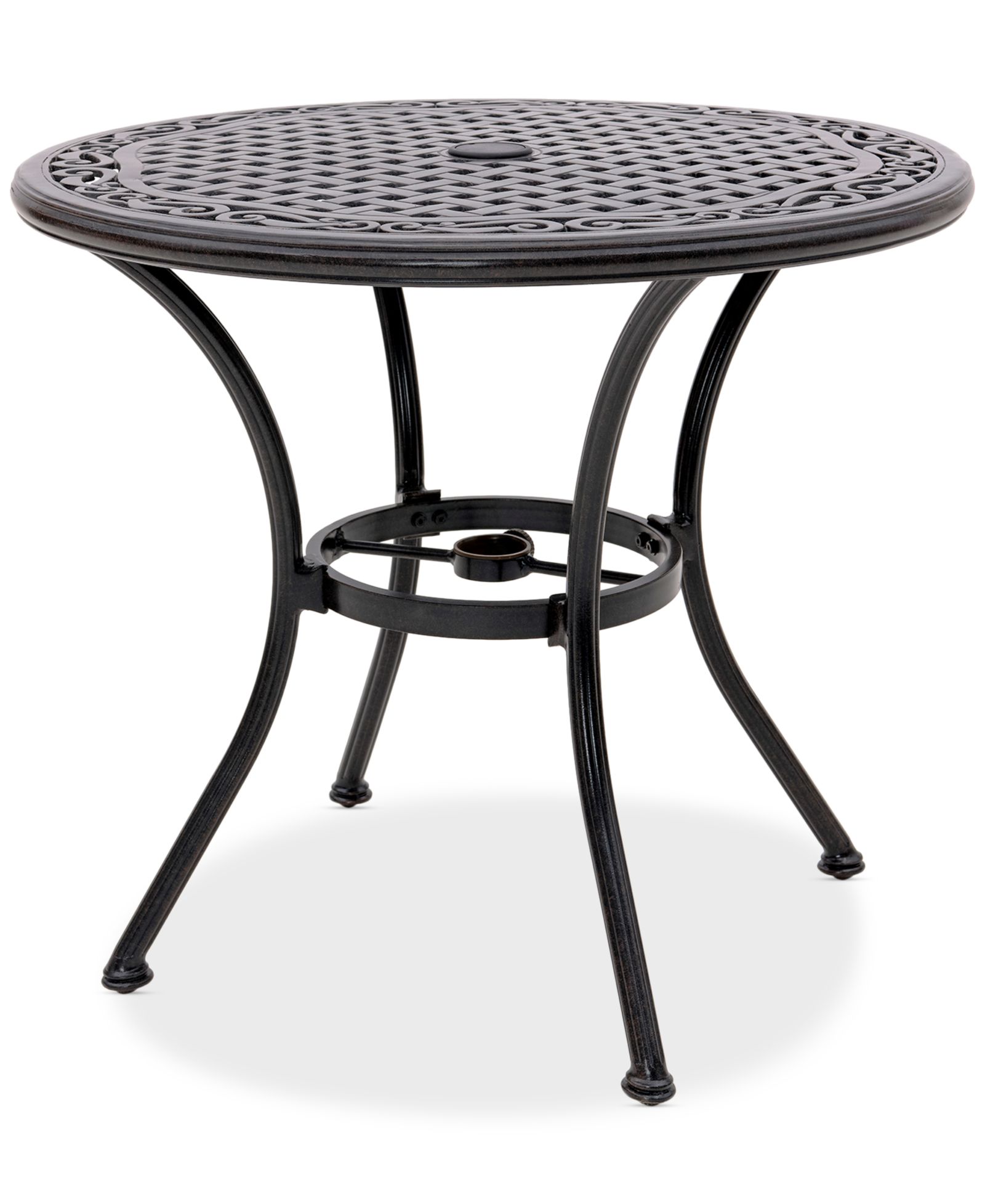 Wythburn уличный столик Bistro из литого алюминия, 32" Round Mix and Match