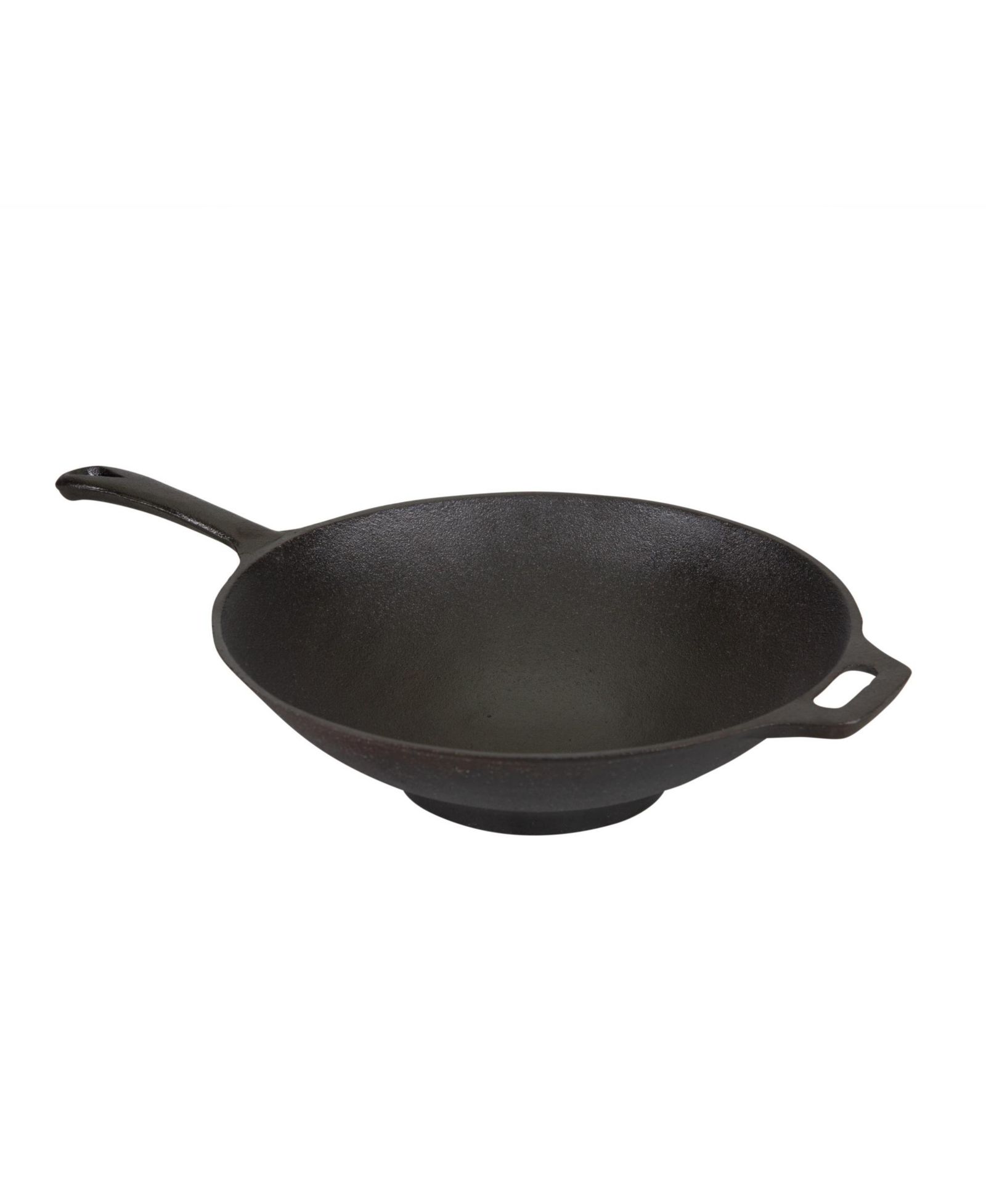 Stansport Pre-Seasoned Cast Iron Wok 12.5" Diameter
