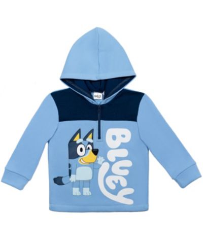 Bluey Bingo флисовое худи с молнией для малышей и детей-мальчиков