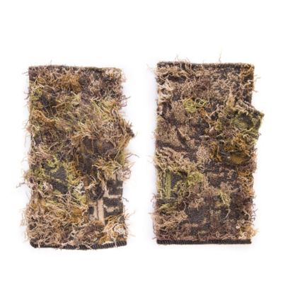 Muk Luks Unisex Fingerless Camo Grass Gloves, Grassy, One Size