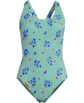 Floral/vibrant clover stripe