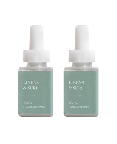 Pura Linens and Surf Smart Home Air Diffuser Fragrance Smart Home Scent Refill до 120 часов аромата на одну заправку - 2 шт.