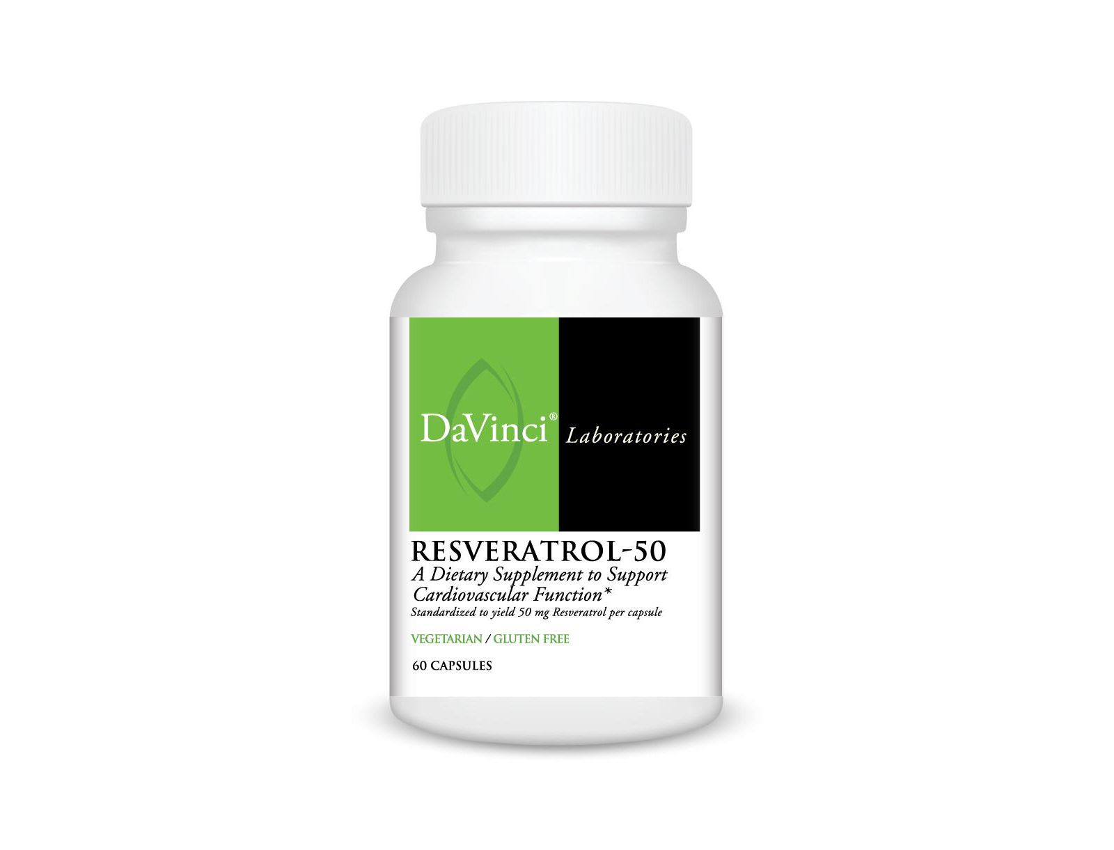DaVinci Resveratrol-50, 60 капсул