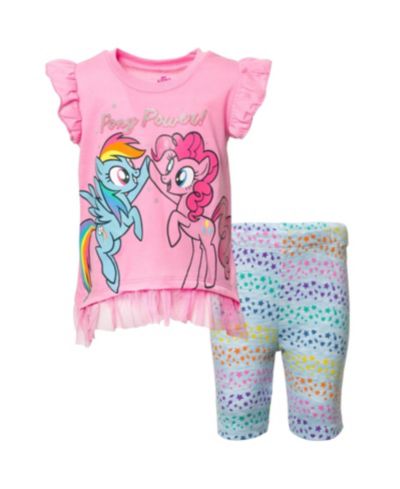 Комплект My Little Pony: футболка с коротким рукавом и шорты для девочек