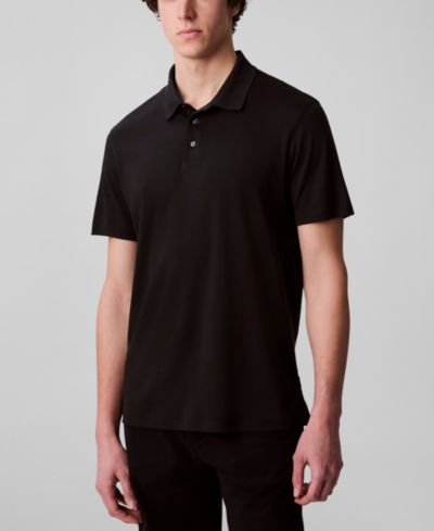 Calvin Klein Men's Supima Short-Sleeve Polo Shirt