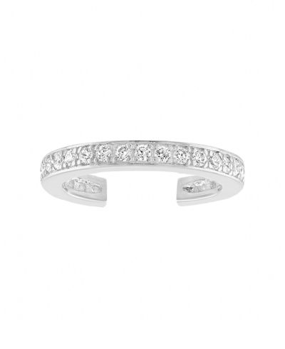BEN ONI Simple Pave Ear Cuff in 14K Gold Over Sterling Silver or Sterling Silver