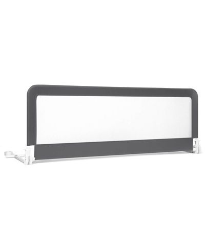 Ограждение для детской кроватки Slickblue 59 Inch с ремнем безопасности и сетчатым защитным экраном