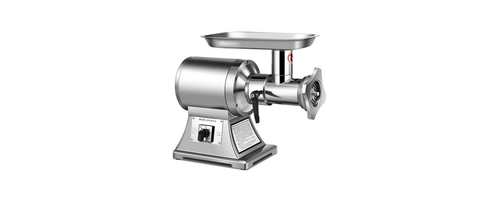 Commercial Grade Stainless Steel Heavy Duty Meat Grinder