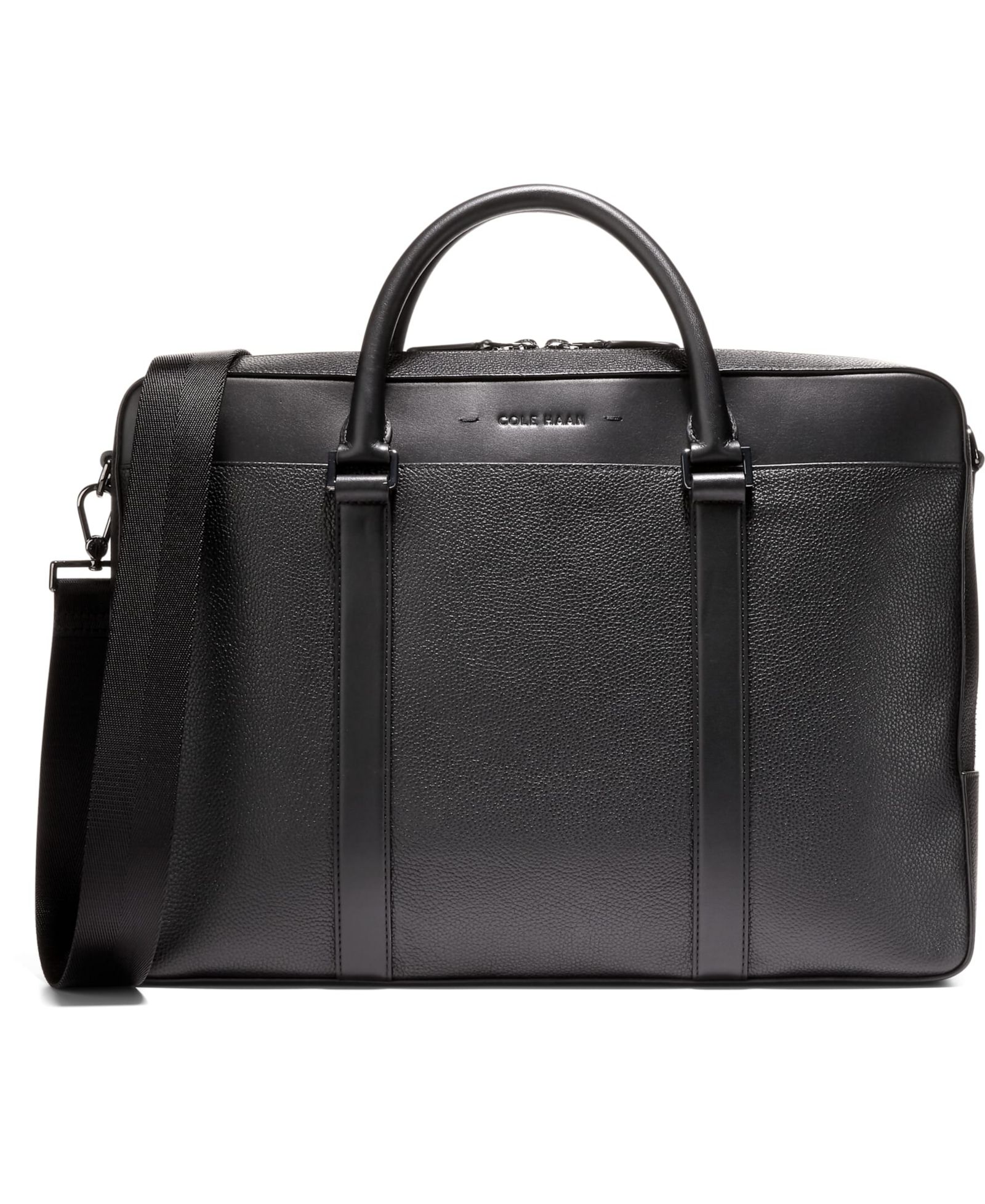Cole Haan Triboro Medium Leather Briefcase Bag
