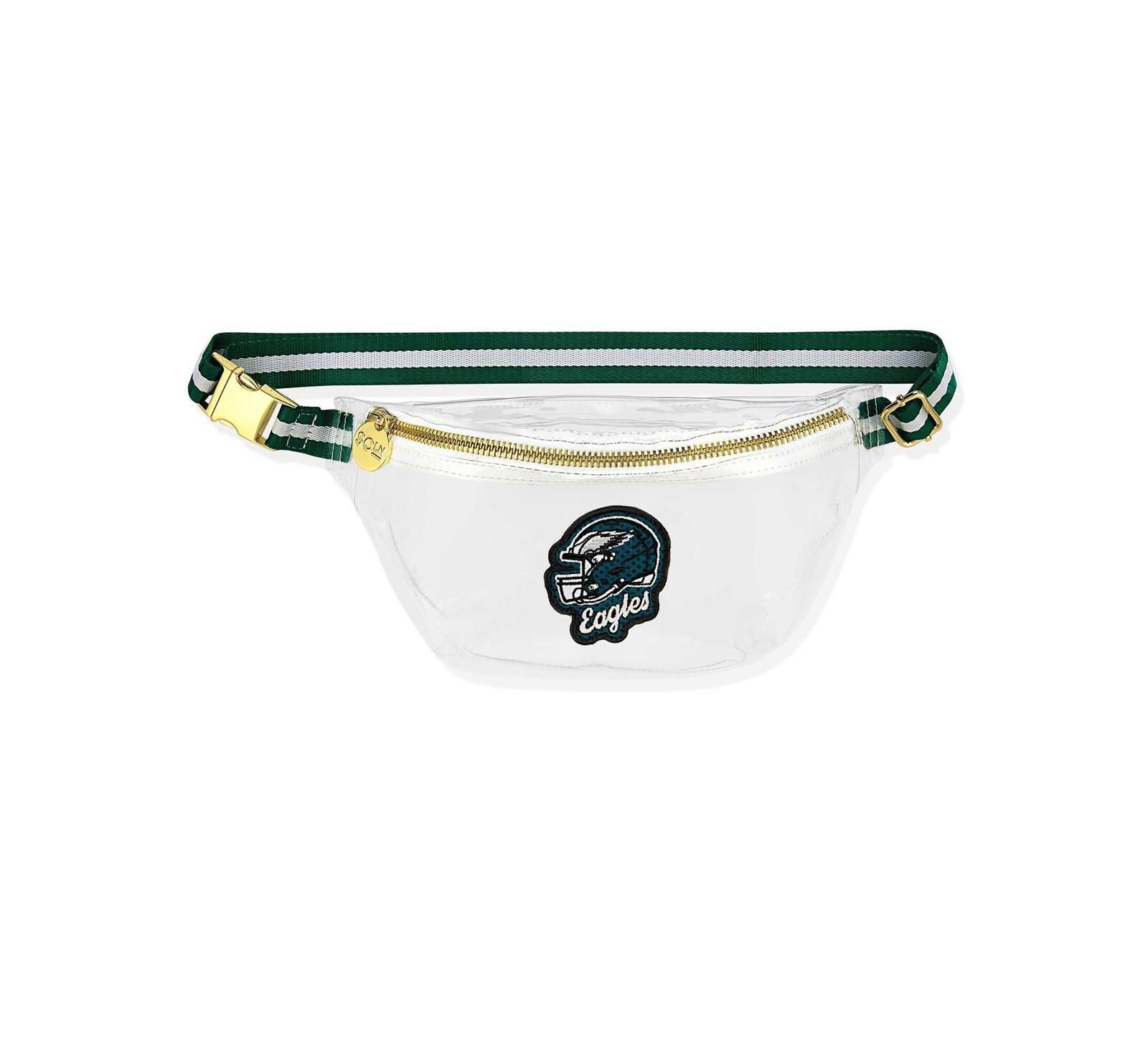 Women's Stoney Clover Philadelphia Eagles Stadium Clear Belt Bag
