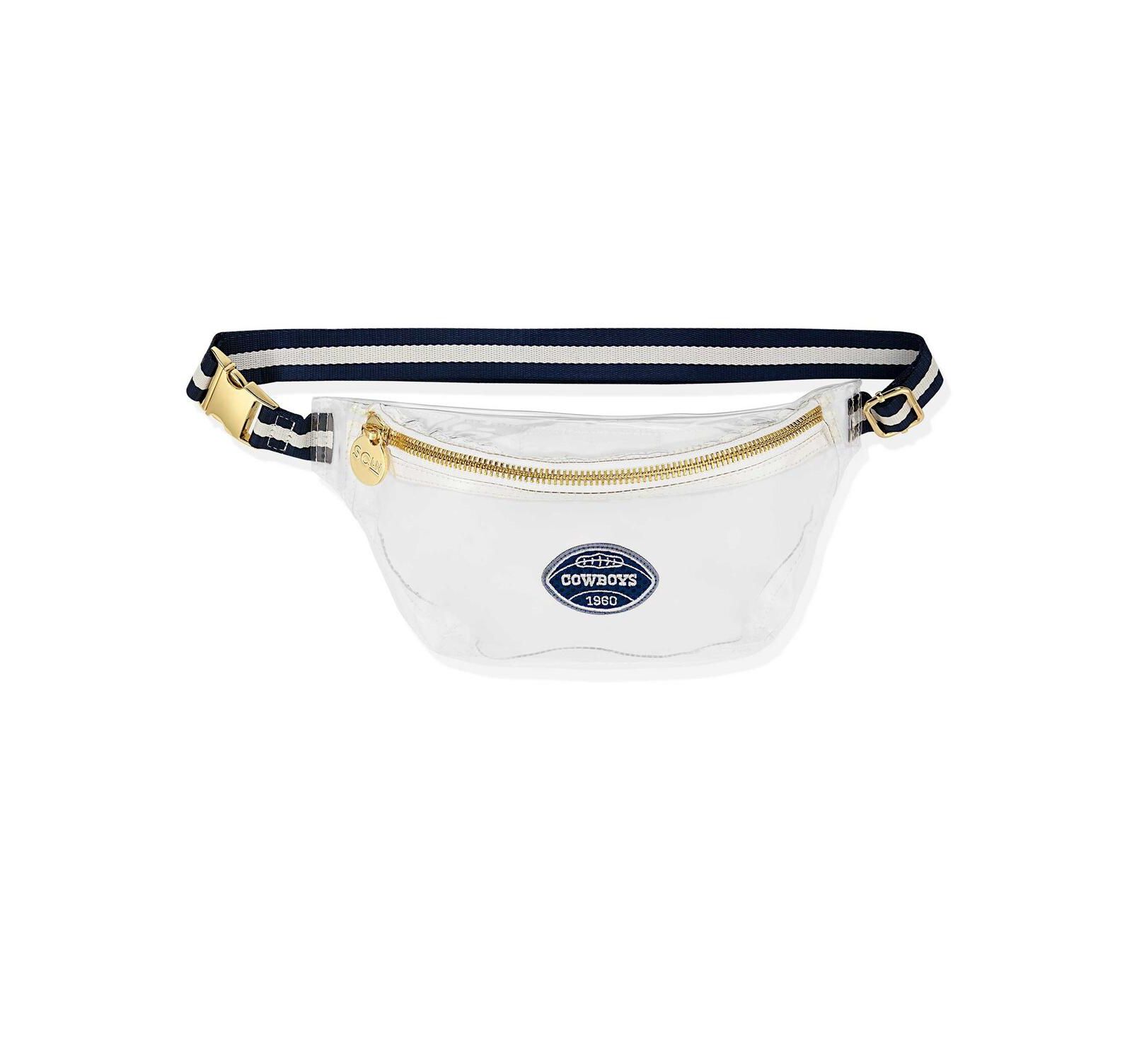 Women's Stoney Clover Dallas Cowboys Stadium Clear Belt Bag