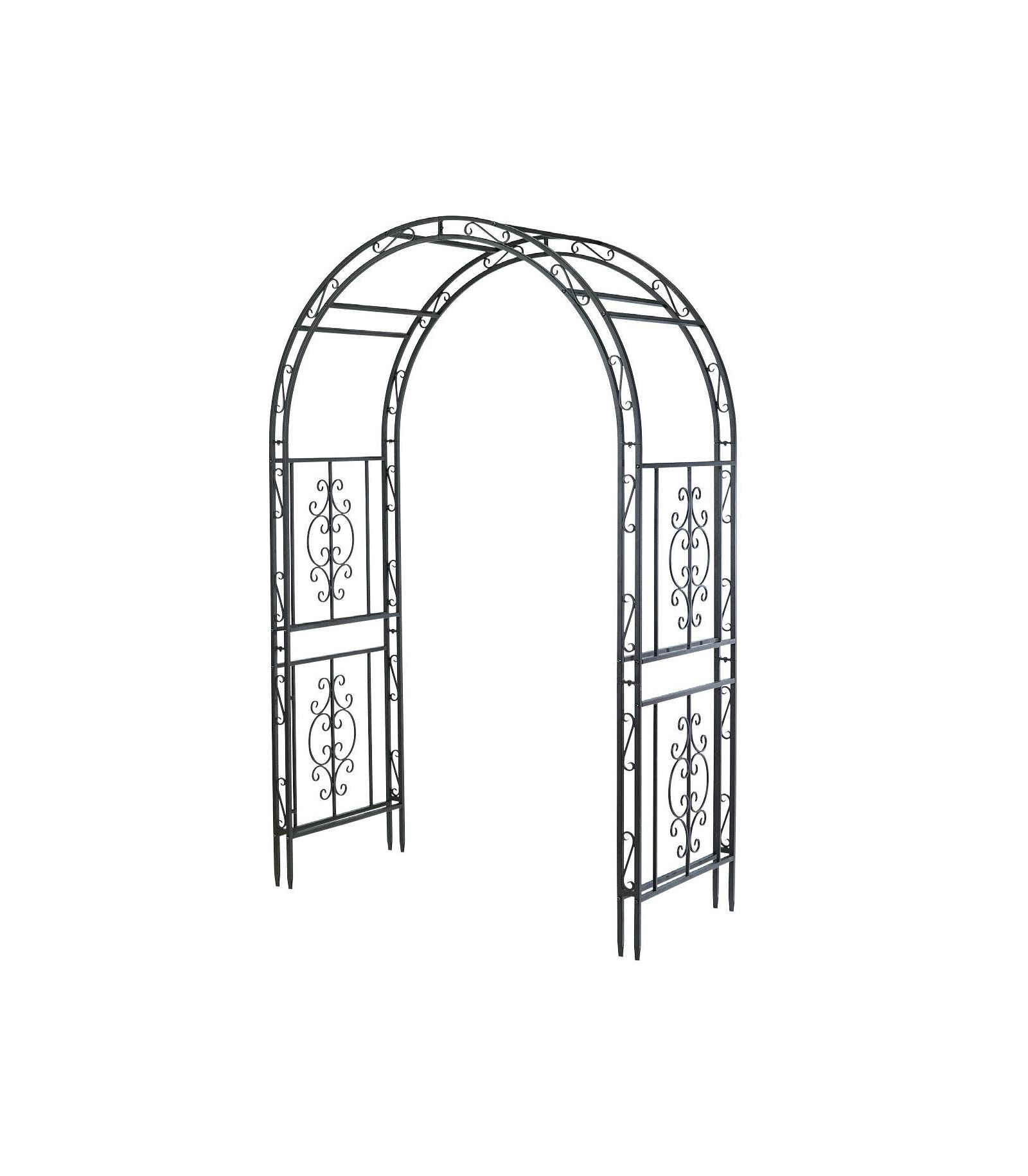 Evergreen Iron Pattern Arbor