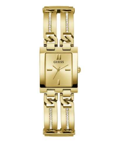 Женские аналоговые часы GUESS Gold-Tone, стальные, 39mm
