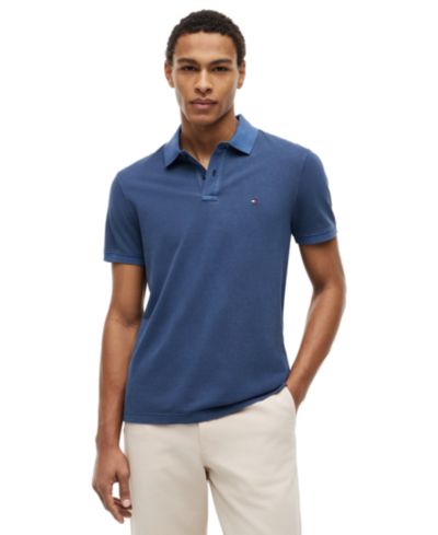 Tommy Hilfiger Men's Short-Sleeve Garment-Dyed Polo Shirt