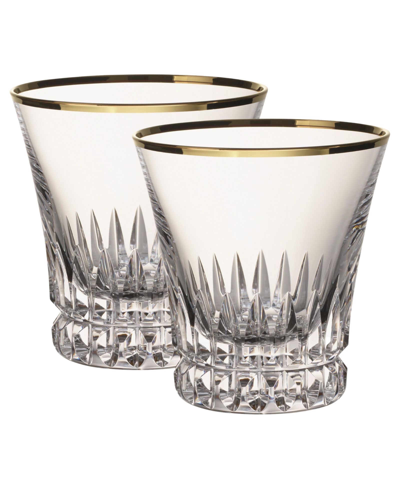 Пара стаканов Villeroy & Boch Grand Royal Gold-Tone Old Fashioned