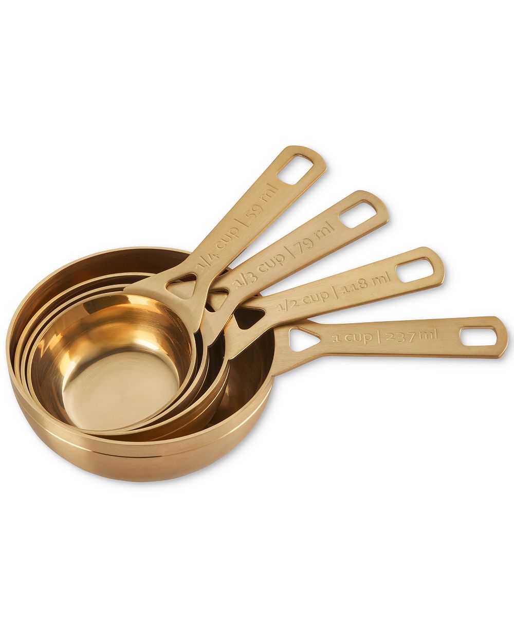 Мерные чашки Le Creuset Gold-Tone, Set of 4