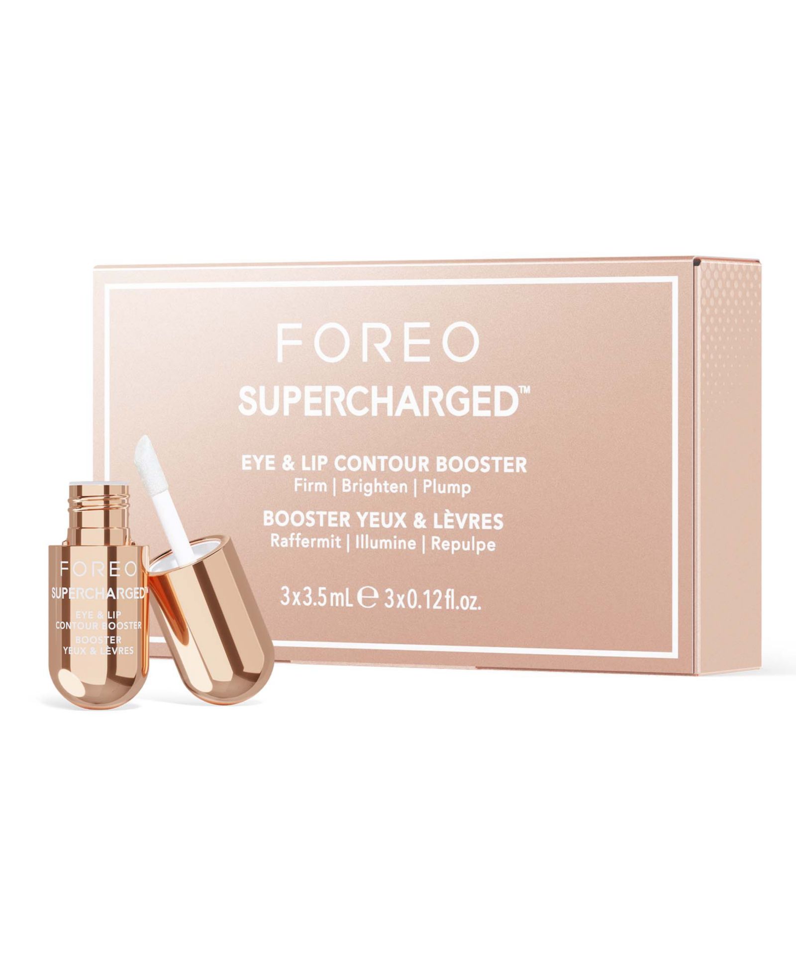 Сыворотка для контура глаз и губ FOREO SUPERCHARGED, 3.5 ml x 3