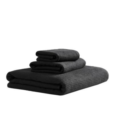 Calvin Klein Eternity Solid Cotton Terry 3-Piece Towel Set