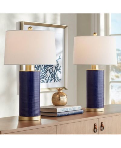 Комплект из 2 настольных ламп 360 Lighting Gilson 24 1/2" High Modern Coastal