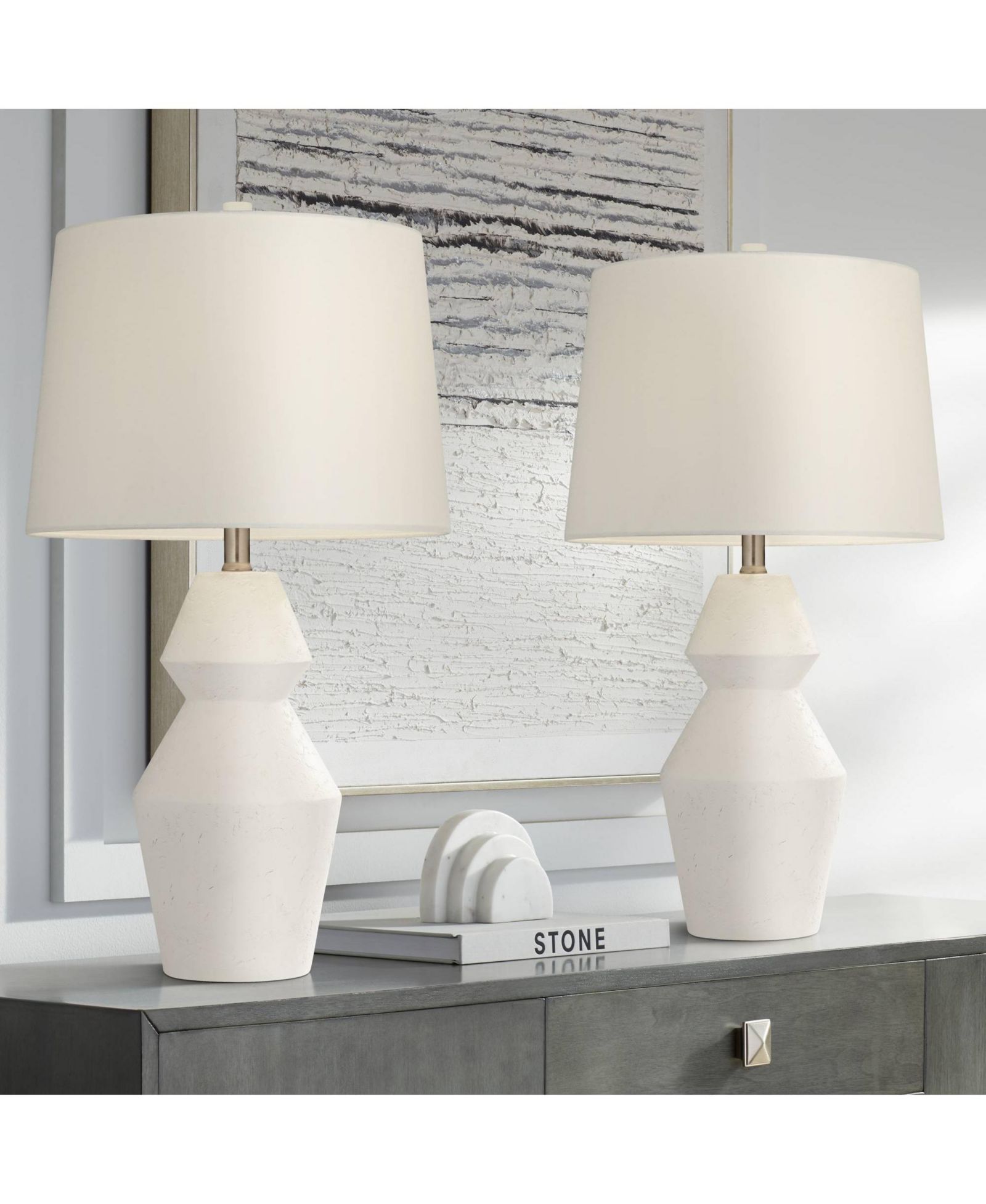 Набор настольных ламп 360 Lighting Velas, 2 шт., 26"