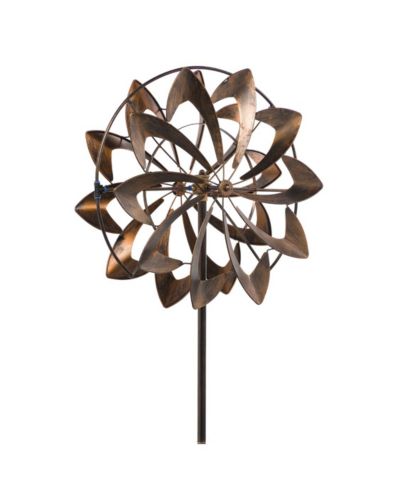 Evergreen 75" Blades Hydro Wind Spinner Garden and Yard Decor