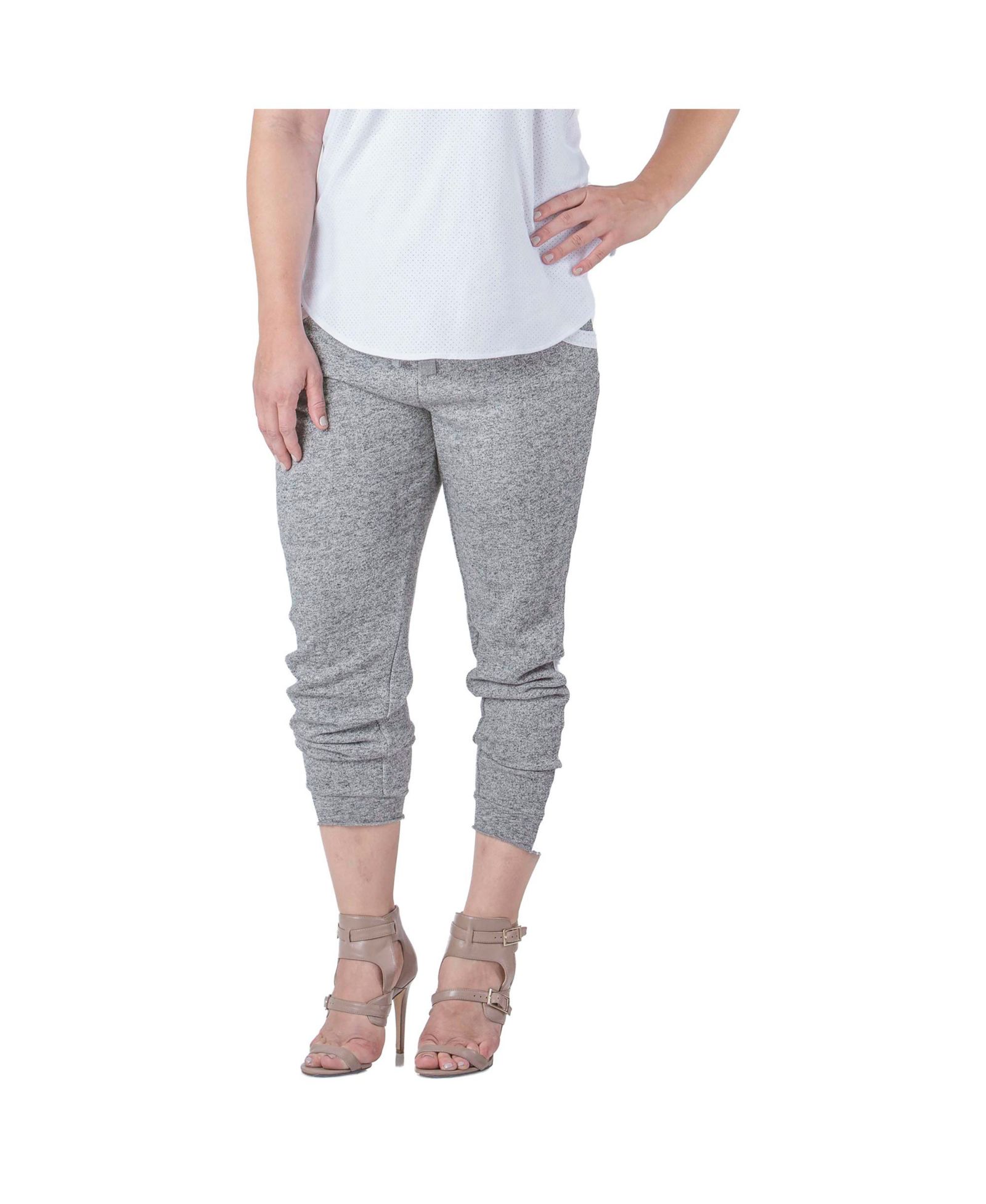 Женские джоггеры Standards & Practices Plus Size French Terry Contrast Side Panel