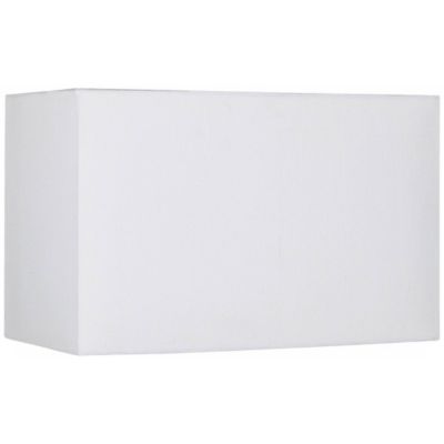 Абажур Springcrest White Medium Rectangular Hardback 16" x 8" x 10"