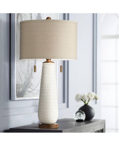 Настольная лампа Possini Euro Design Kingston Modern Mid Century Ceramic