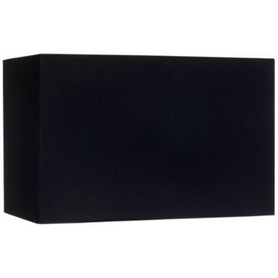 Абажур Springcrest Black Rectangular, 16" Wide x 8" Deep x 10" High