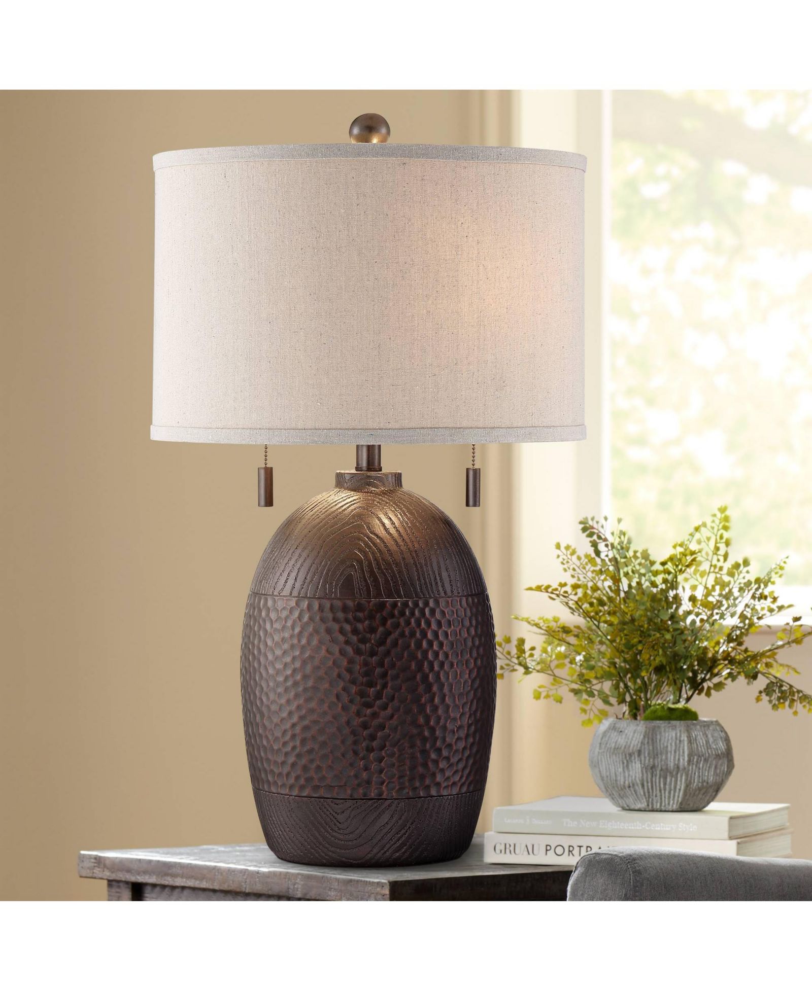 Настольная лампа Franklin Iron Works Byron Rustic Table Lamp