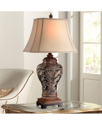 Barnes and Ivy Настольная лампа Leafwork 32 1/2"