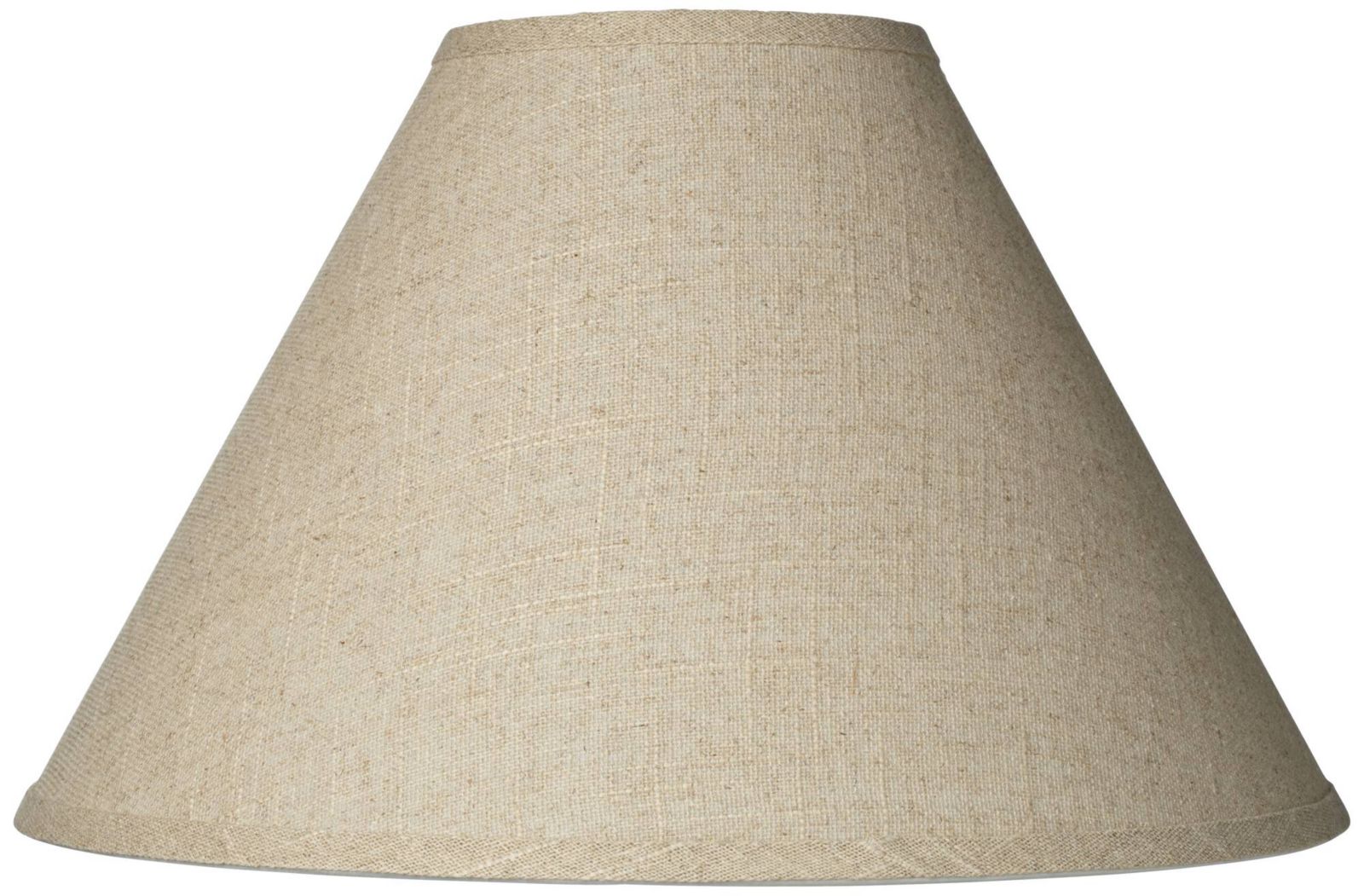 Абажур Springcrest Replacement Large Empire Fine Burlap Spider Harp Finial