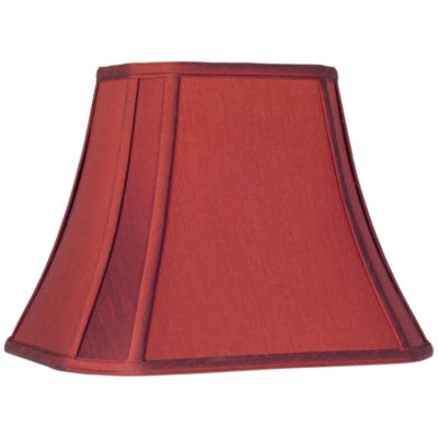 Springcrest Абажур Crimson Red Cut-Corner 8" x 14" (Spider) Replacement