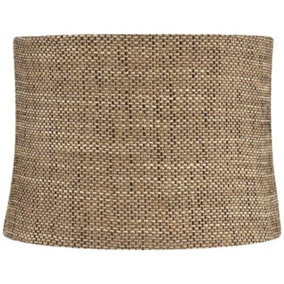 Абажур для лампы Springcrest Dortmund Charcoal Medium Drum 13" Top x 14" Bottom x 10" High (Spider)