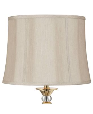 Абажур Springcrest Taupe Medium Softback Round 14" Top x 16" Bottom x 12" High (Spider)