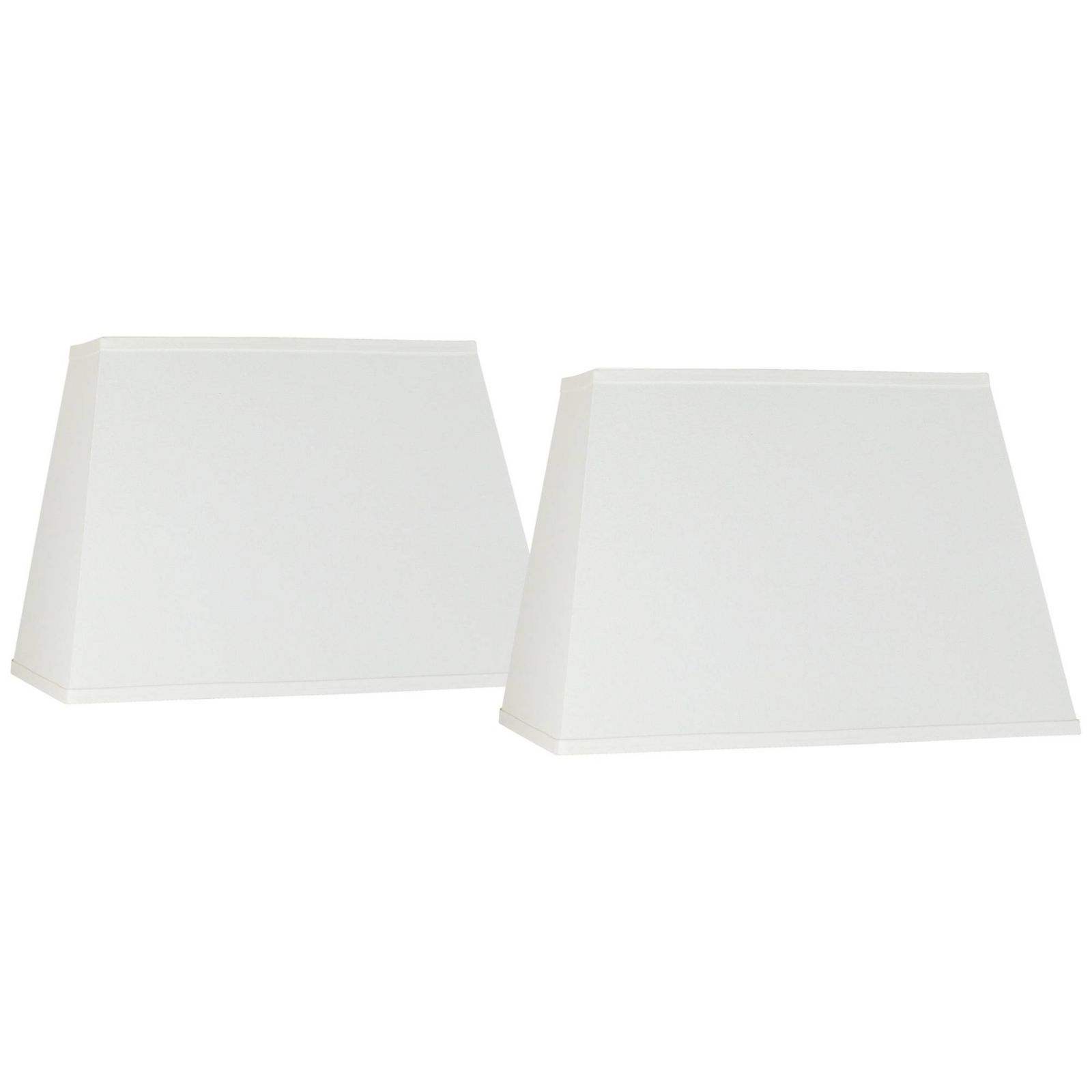 Набор абажуров Springcrest Rectangular, 2 шт., Ivory, 18" x 12" x 12"
